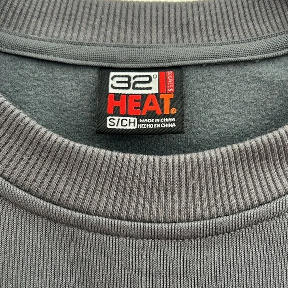 NWT 32 Degrees Soft Gray Sweatshirt - Picture 2 of 5